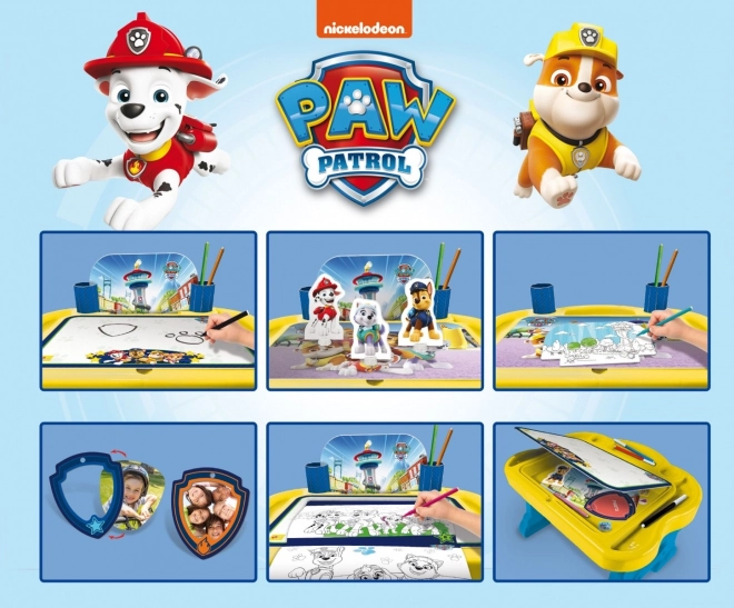 Kreativer Schreibtisch PAW Patrol