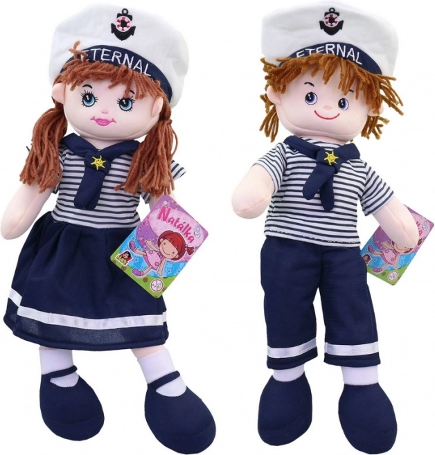 Textilpuppe Matrosin 40 cm