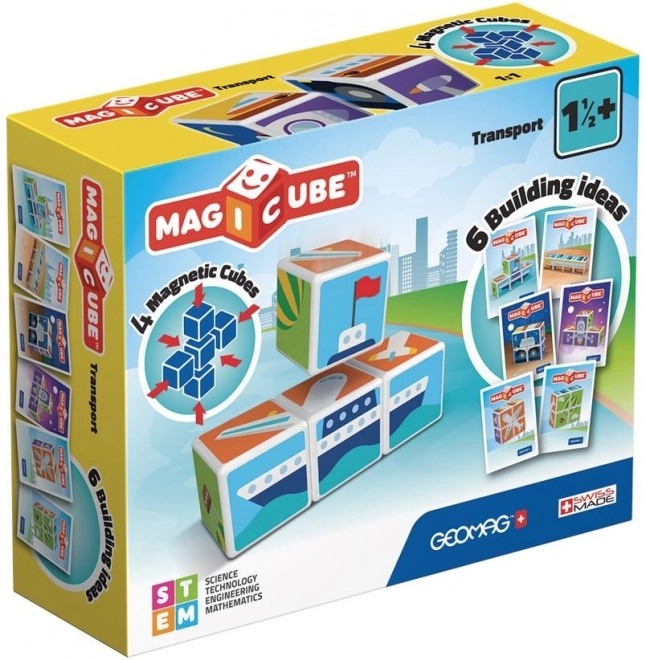 Geomag Magnetische Würfel Magicube Fahrzeuge