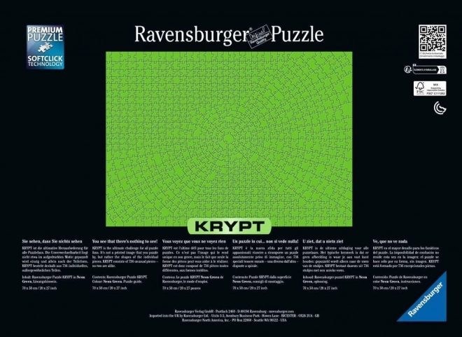 Ravensburger Puzzle Krypt Neon Grün