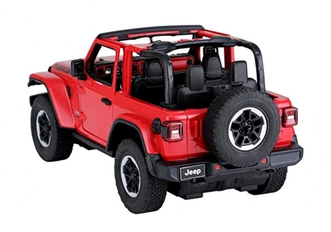 Auto R/C Jeep Wrangler Rubicon 1:14 Rastar – Rot