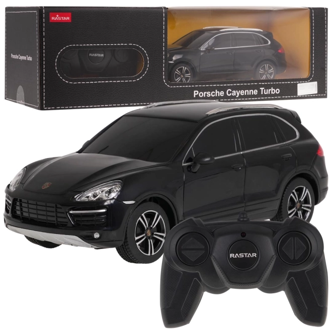 Ferngesteuertes Porsche Cayenne Turbo Modellauto – schwarz