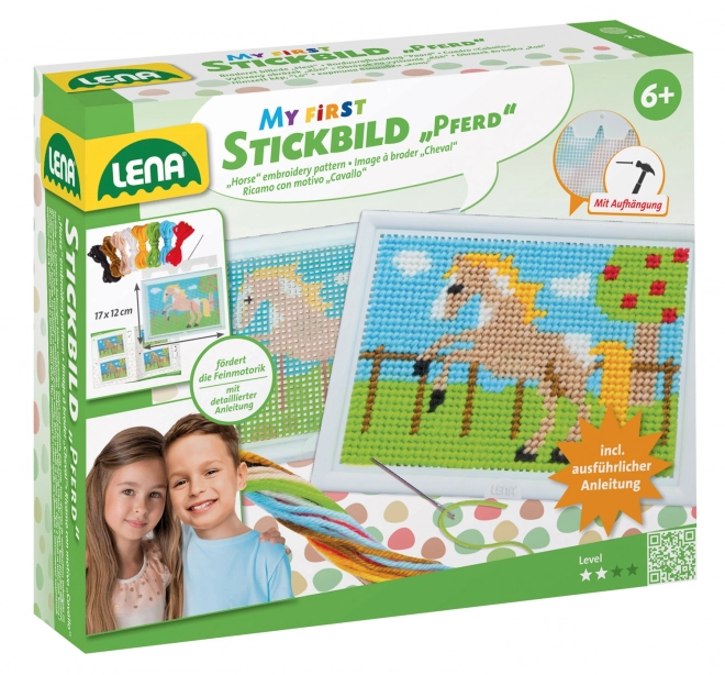 Stickerei-Set - Pferd