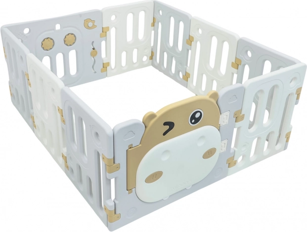 Modularer Kinderlaufstall Hipcio braun