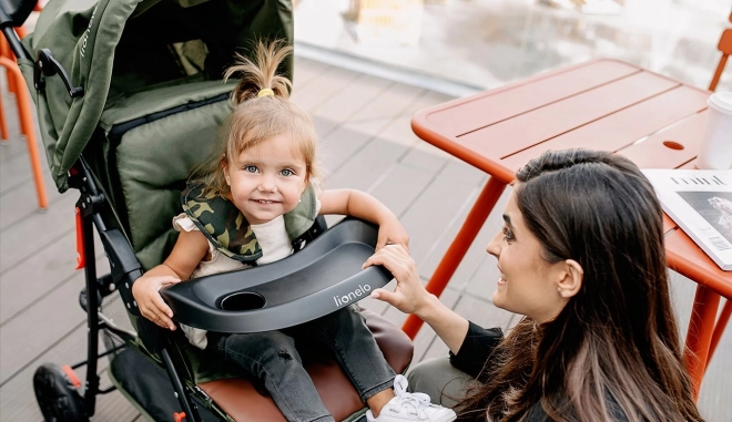 Lionelo Emma Plus Kinderwagen Grün – Waldgrün