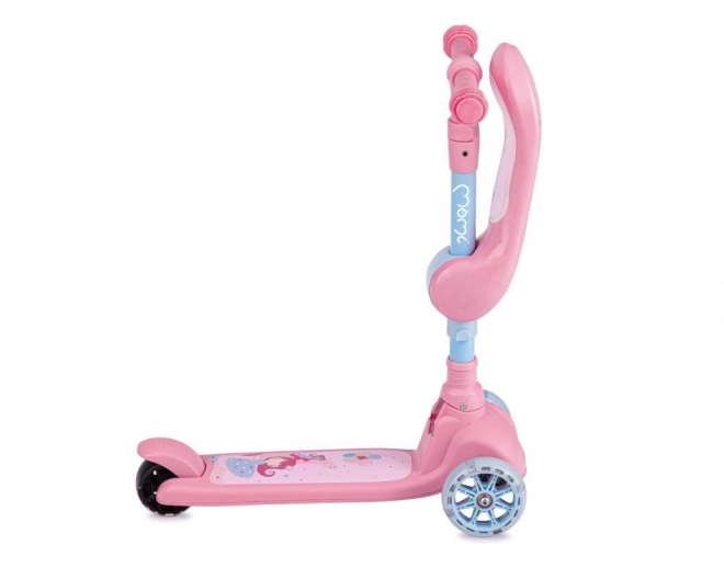 2-in-1 Balancier-Roller MoMi Kiuru Rosa