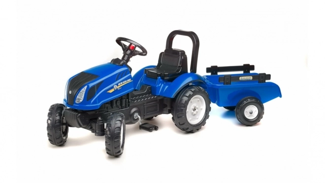 Traktor New Holland T6 mit Anhänger