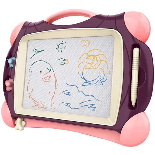 Woopie Magnettafel Zeichentafel mit Stempeln - Lila
