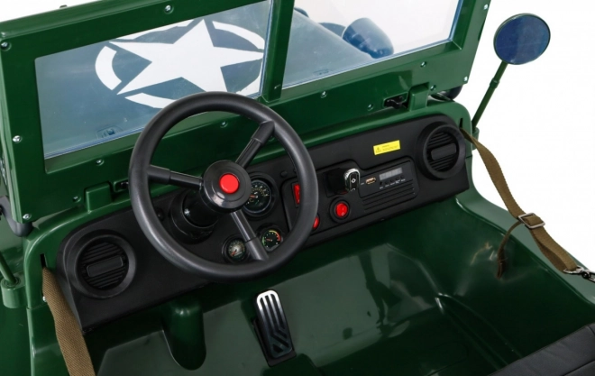 Retro-Geländefahrzeug 4x4 für Kinder