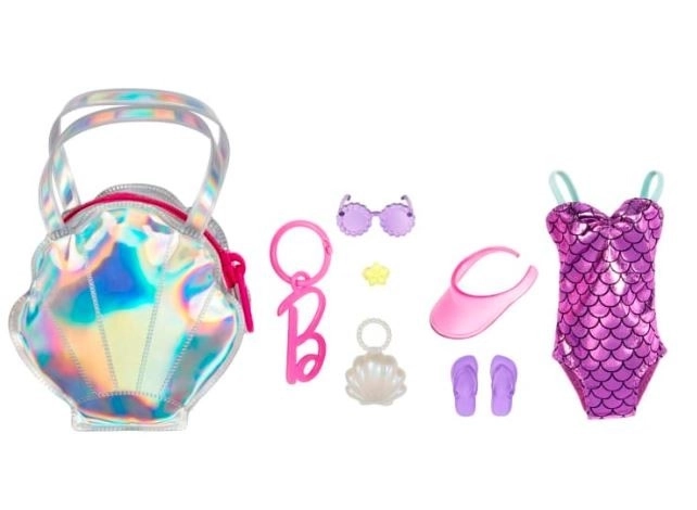 Barbie Premium Mode Set Violetter Anzug