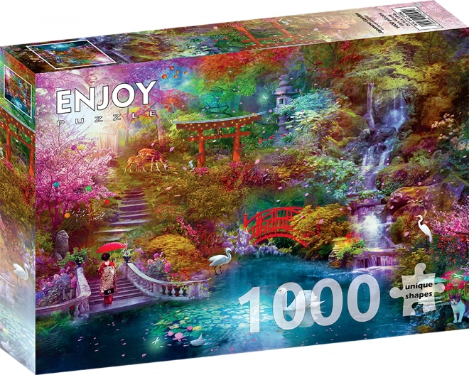 Genieße Puzzle Japanischer Garten 1000 Teile