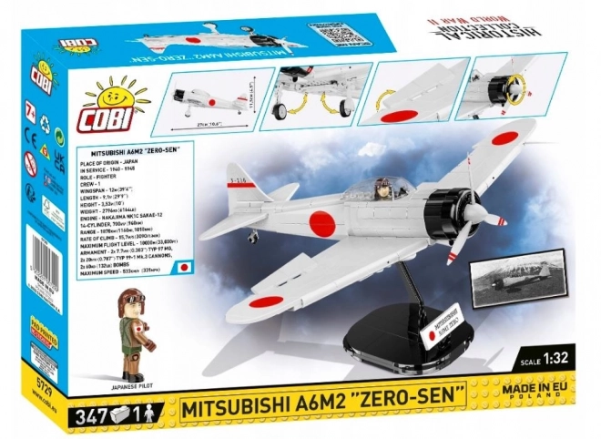 Konstruktionsspielzeug Mitsubishi Zero