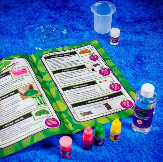 Crazy Science Slime Chamäleon Set