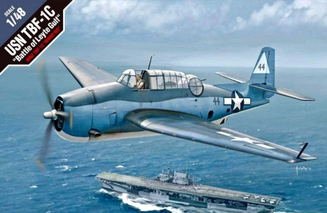 Modellbausatz USN TBF-1C Leyte-Golf-Schlacht 1/48