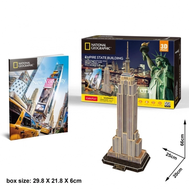 CubicFun National Geographic Empire State Building 3D Puzzle