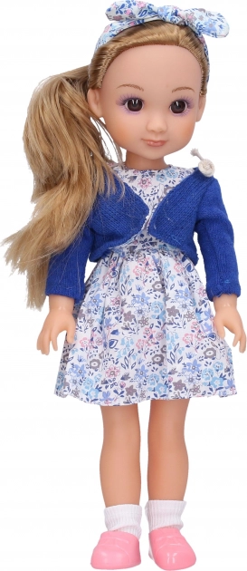 Puppe mit Halstuch 35 cm