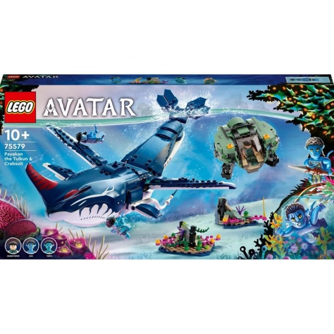 Tulkun Figur und Krebspanzerbauset von LEGO Avatar