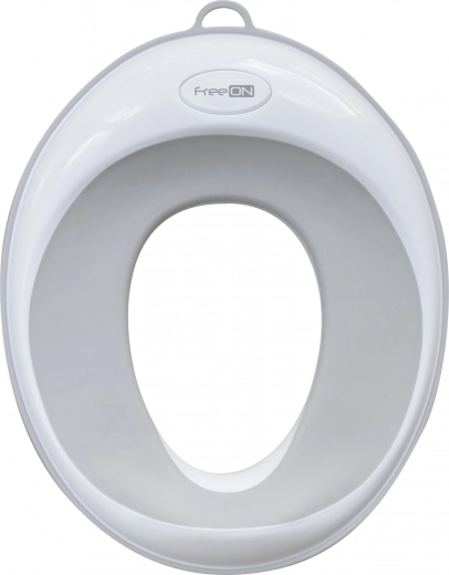 FreeON Kindertoilettensitz weiß-grau