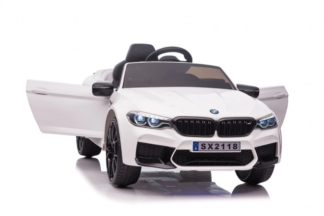 Elektrisches Kinderauto BMW M5 Weiß