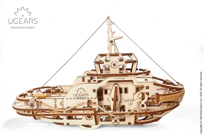 3D Holzpuzzle Schlepper von Ugears