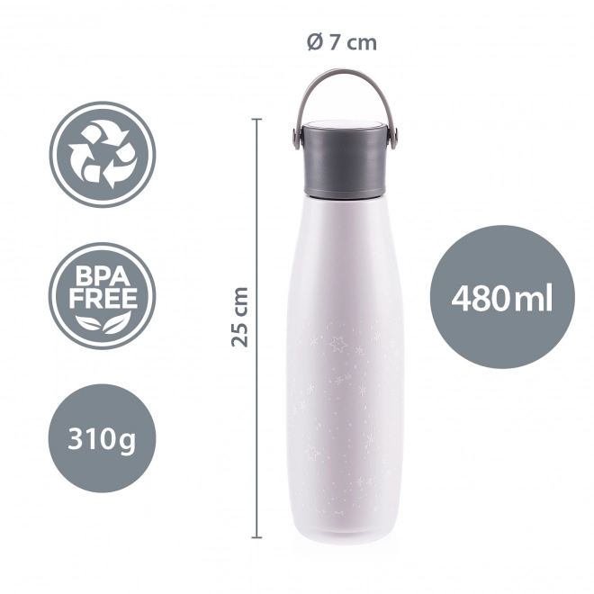 Thermosflasche mit Halterung 480 ml City