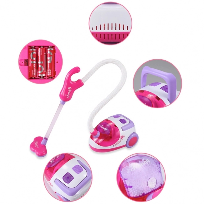 Woopie Reinigung Set mit Staubsauger und Zubehör
