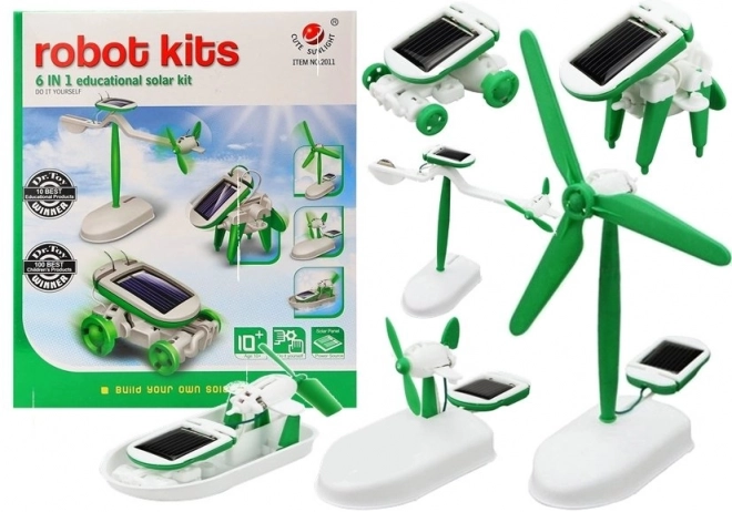 Kreatives Solar Roboter Bausatz 6 in 1