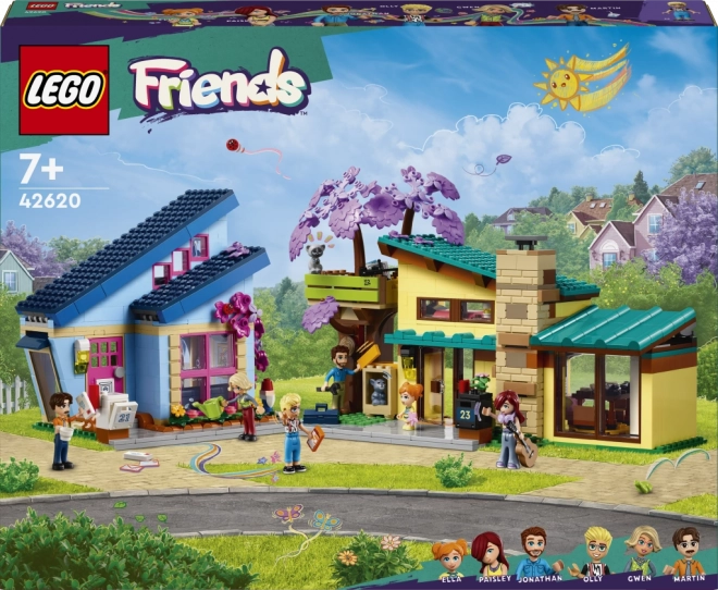 Lego Friends Familienhaus von Olly und Paisley