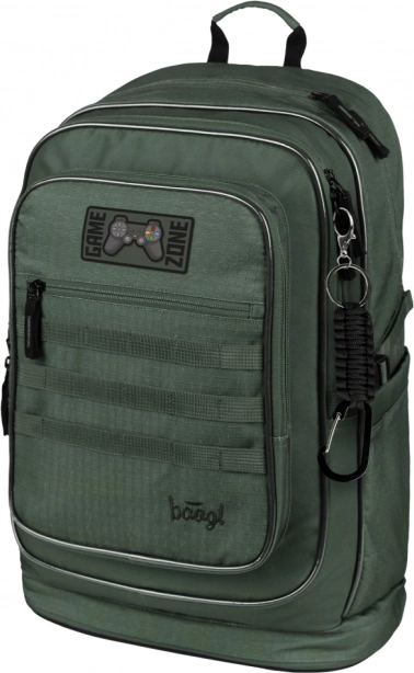 Baagl Set 3 Cubic Grove: Rucksack, Federmäppchen, Beutel