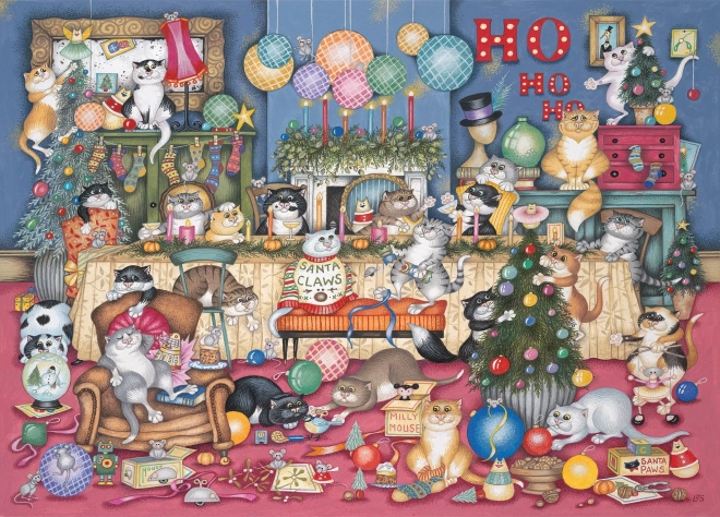 Katzenfest 1000-teilige Puzzle von GIBSONS