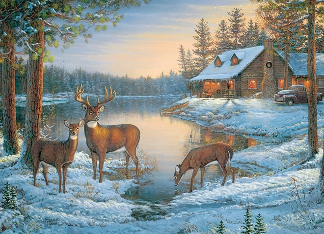 Puzzle Stille Ort 1000 Teile von COBBLE HILL
