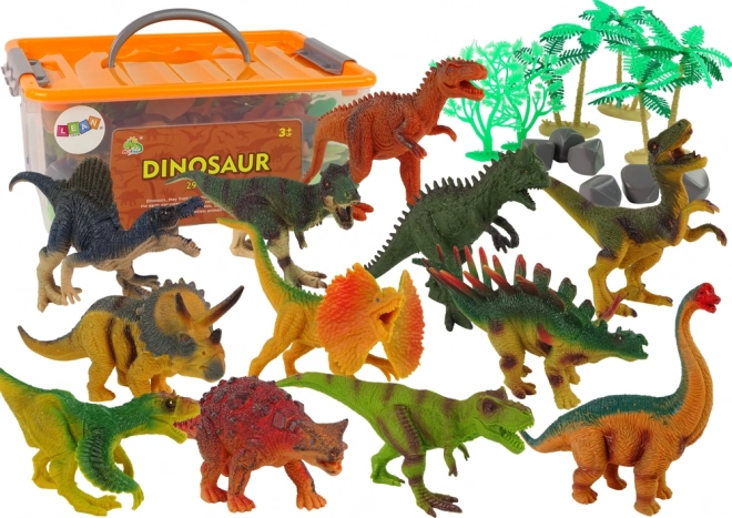 Dino Park Spielset mit Figuren und Zubehör