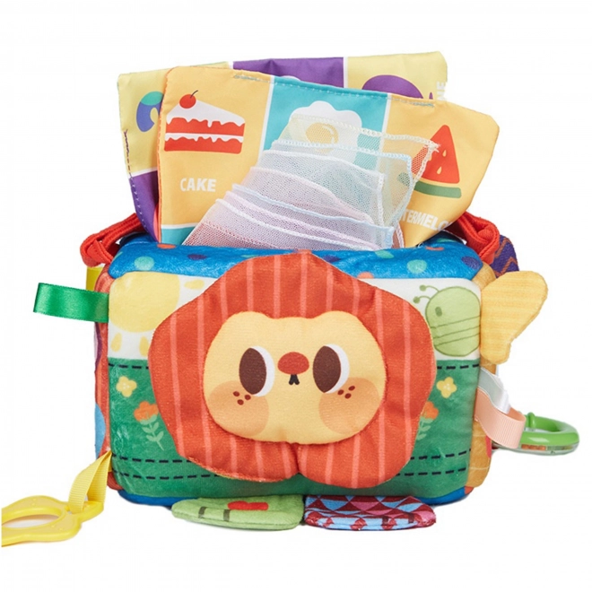 Woopie Baby edukatives sensorisches Taschentuchspielzeug