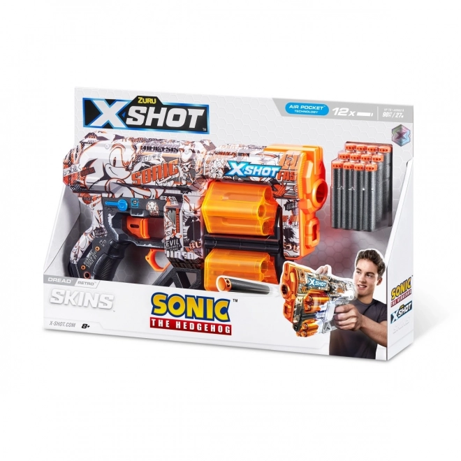 X-Shot Skins Dread Sonic the Hedgehog Blaster