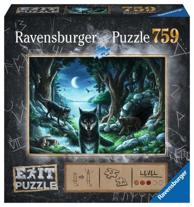 Ravensburger Exit-Puzzle Wolf 759 Teile