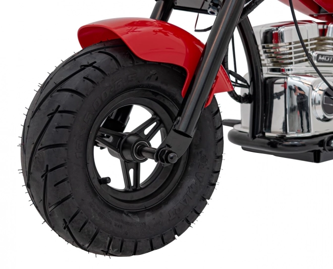 Chopper Warrior Rotes Motorrad