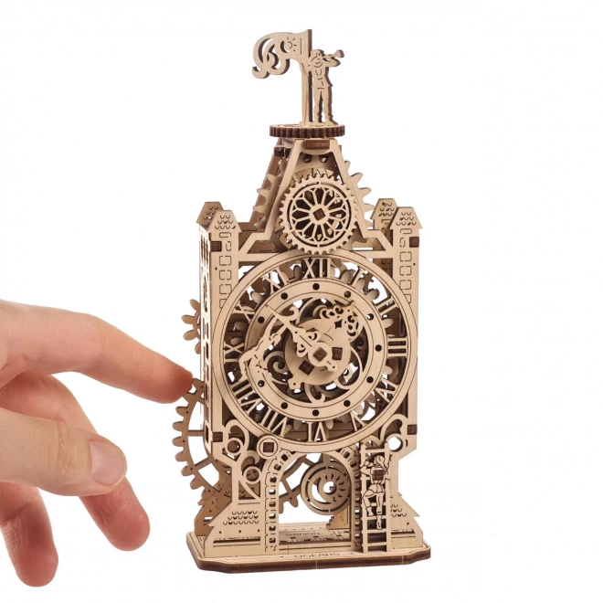 3D Holzpuzzle Uhrturm von UGEARS