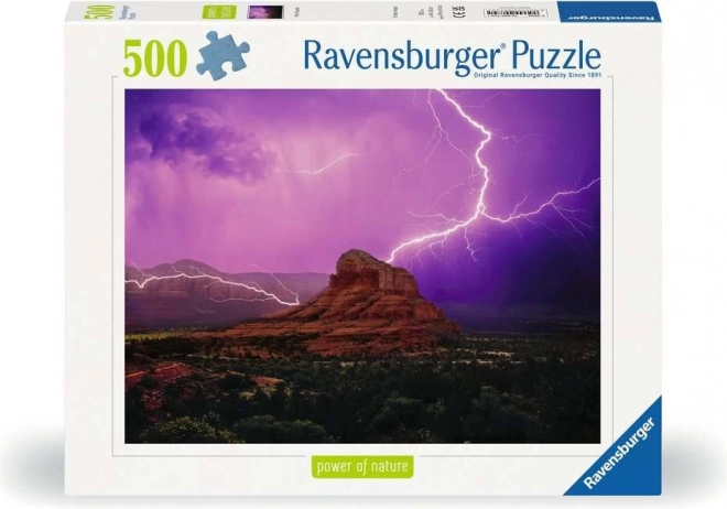 Ravensburger Puzzle Pinker Sturm 500 Teile