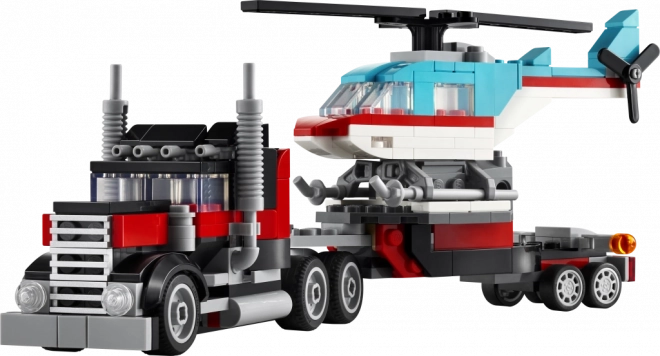 Lego Creator - Lkw mit Helikopter