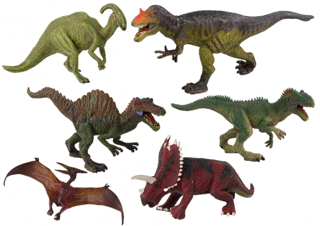 Großes Dinosaurier Set - 6 Figuren