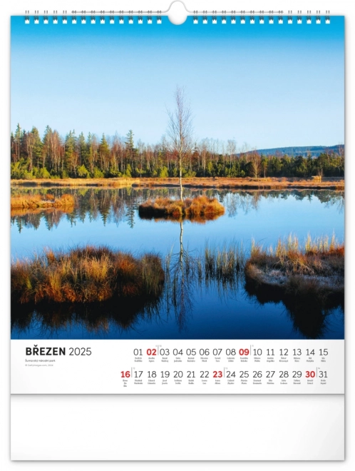 Wandkalender Šumava 2025