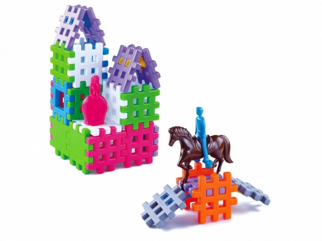 Konstruktionsspielzeug Waffel Bausteine Set