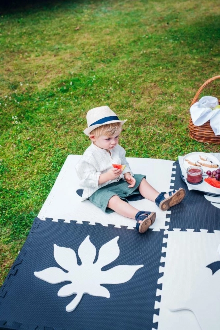 Spielmatte aus Schaumstoff MoMi Feli Schwarz