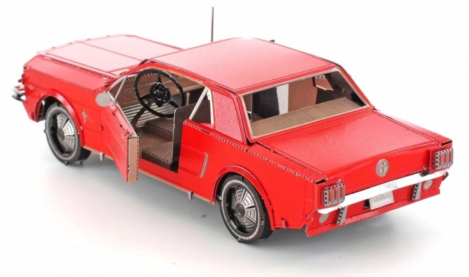 Metal Earth 3D Puzzle Ford Mustang 1965 Rot