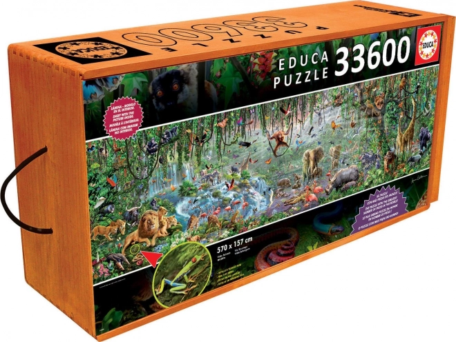 Educa Puzzle Wildnis 33600 Teile