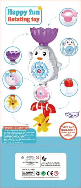 Woopie Wasserspielzeug Pinguin