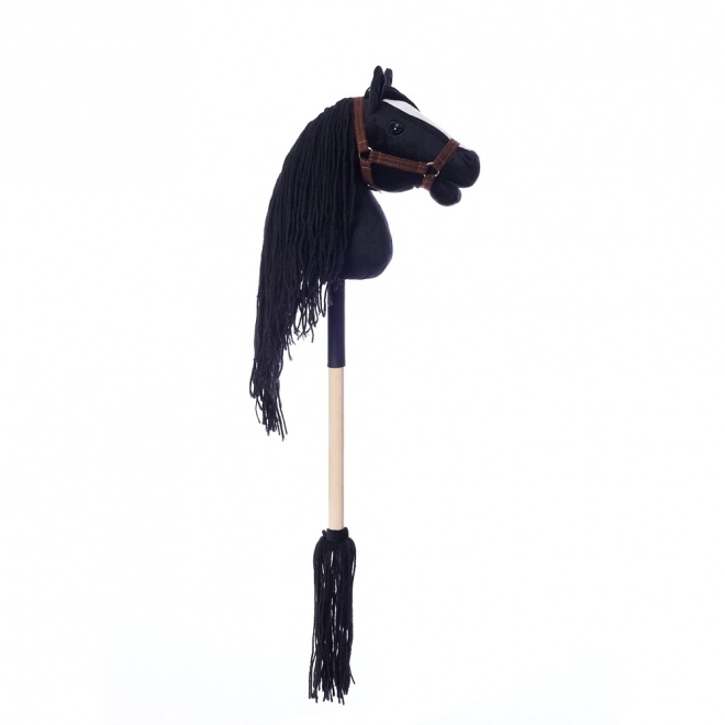 Hobby Horse auf Stange schwarz