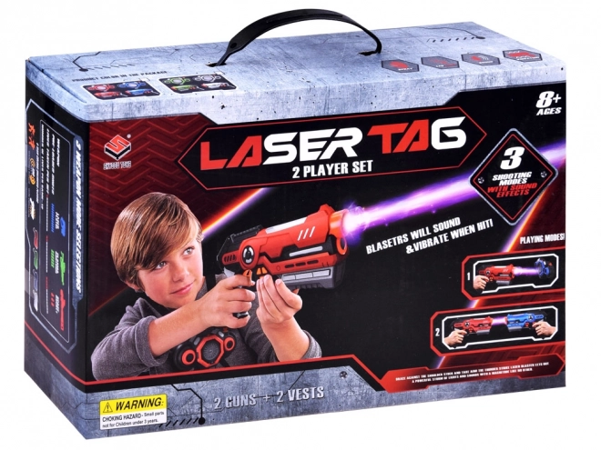 Laser-Tag Spielzeug Pistolen Set