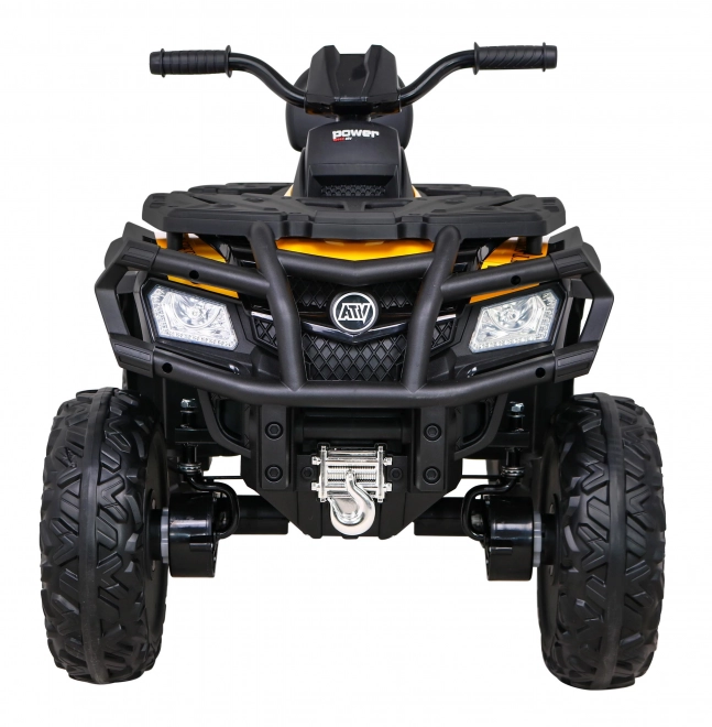 Quad XT-Speed für Kinder Gelb + 4x4 + EVA + langsamer Start + Radio MP3 + LED-Diode