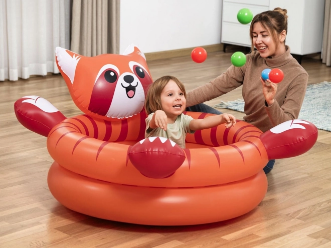 Bestway Roter Panda Bällepool mit Bällen